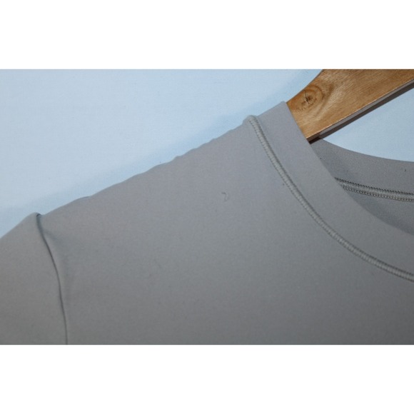 Skims Women's Large Light Gray Short Sleeve Stretchy Body Suit - Picture 4 of 11